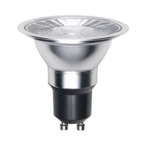 GU10 ES63 8W dimmbare LED-Lampe - 510lm, 2700K, 38°, Klarglas