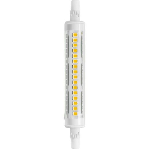 R7S 118mm / 8W LED-Leuchtmittel - 1100lm, Keramik, Klar, 3000K