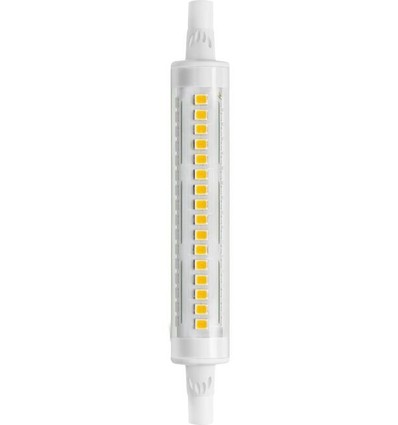 R7S 118mm / 8W LED-Leuchtmittel - 1100lm, Keramik, Klar, 3000K