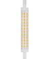 R7S 118mm / 9W LED-Leuchtmittel - 830lm, 3000K, Klarglas, Keramik