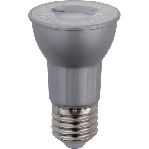 E27 5W dimmbare PAR16 LED-Lampe - 380lm, 2700K, 36°, Silber-Finish