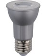 E27 5W dimmbare PAR16 LED-Lampe - 380lm, 2700K, 36°, Silber-Finish