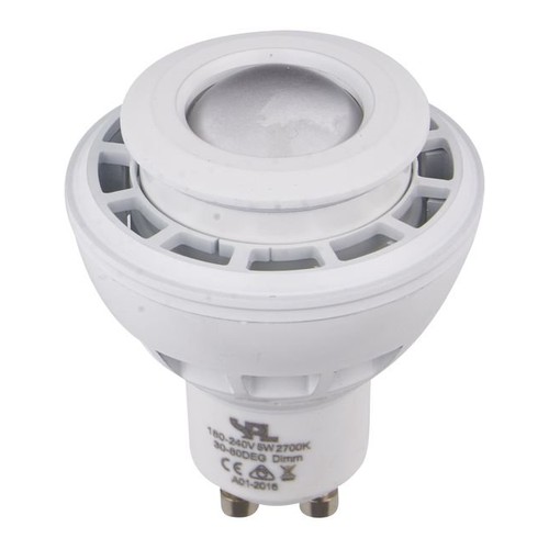 GU10 5,5W DimToWarm LED-Lampe - 2000K-2800K, 30-80°, Weiß, Dimmbar