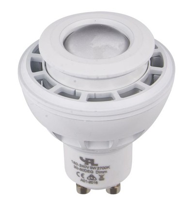 GU10 5,5W DimToWarm LED-Lampe - 2000K-2800K, 30-80°, Weiß, Dimmbar