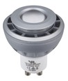 GU10 5,5W DimToWarm LED-Leuchtmittel - 2000-2800K, 30-80°, Silber, dimmbar