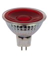GU5.3 5W LED-Lampe, 12V - MR16, 38°, Rot, Glas