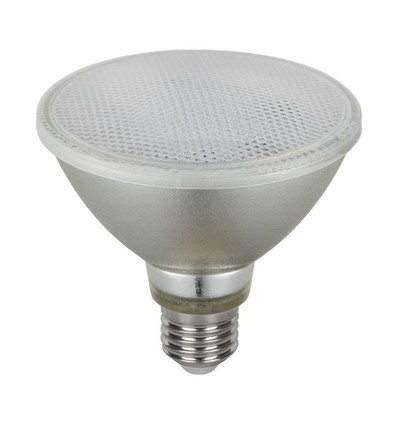 E27 10W dimmbare PAR30 LED-Lampe - 700lm, 36°, IP65, Glas, Warmweiß