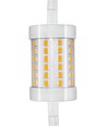 R7S 118mm / 8W dimmbare LED-Lampe - 950lm, 3000K, Klarglas