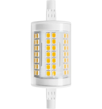 R7S 78mm / 11W LED-Leuchtmittel - 1600lm, 3000K, Klarglas, Keramik