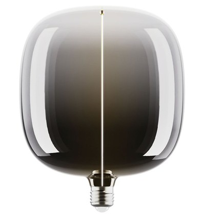 E27 4,8W dimmbare LED-Lampe - Big Flex Magnetic, 1800K, Rauchglas, 100lm