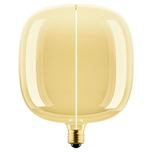 E27 4,8W dimmbare LED-Lampe - Big Flex Magnetic, 1800K, Filament, Goldglas, 200lm