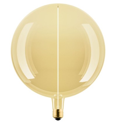 E27 4,8W dimmbare LED-Lampe - G200, Gold, Flex Magnetic, 1800K, 200lm