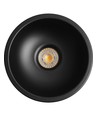 Deep-Deco Ring ES111 - Schwarzes Aluminium, für ES111 Leuchtmittel