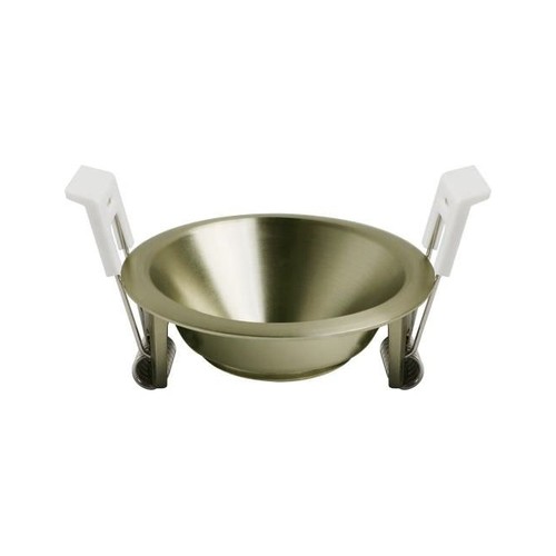 Deep-Deco Einbauring - Messing matt, Aluminium, ohne Leuchtmittel