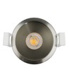 Deep-Deco Einbauspott-Ring - Mattschwarz Chrom, Aluminium, ohne Leuchtmittel