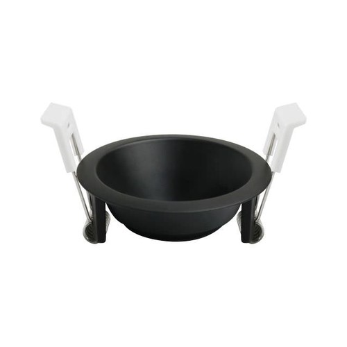 Deep-Deco Einbaustrahler-Ring - Schwarz Aluminium, für GU10/MR16