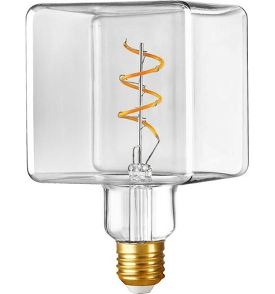 E27 4W LED Filament Ice Cube C95 dimmbar - 270lm, 2500K, Klarglas