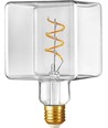 E27 4W LED Filament Ice Cube C95 dimmbar - 270lm, 2500K, Klarglas