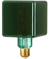 E27 4W dimmbare LED-Lampe - Ice Cube C95, Metallic Grün, Filament Flex, 2700K