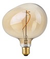 E27 4W dimmbare LED-Lampe - G150, Filament Flex Snoopy, 2200K, Goldglas