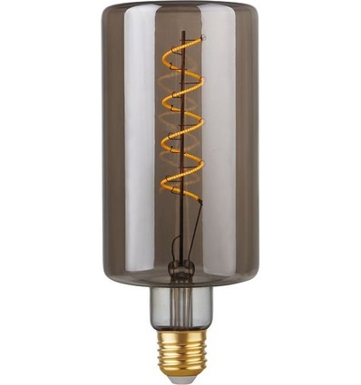 E27 4W dimmbare LED-Lampe - Flex Bottle, 2200K, Smoke, Filament, Dekolampe