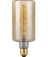 E27 4W dimmbare LED-Lampe - Filament Flex Bottle, 240lm, 2200K, Goldglas