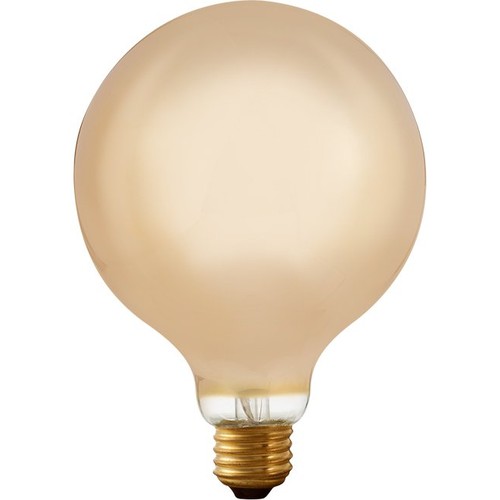 E27 6,5W dimmbare LED-Filament-Lampe - G125 Globe, 1800K, Champagnerglas, 320lm