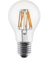 E27 6W DimToWarm LED-Filament-Lampe - A60, 600lm, dimmbar, Klarglas, 2200K-2700K