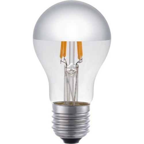 E27 4W dimmbare LED Kerzenlampe, kopfverspiegelt - A55, 250lm, 2500K
