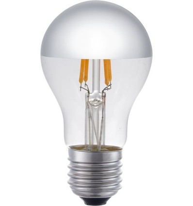 E27 4W dimmbare LED Kerzenlampe, kopfverspiegelt - A55, 250lm, 2500K