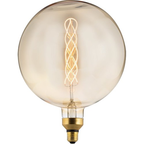 E27 6W XXL Flex Globe G300 Filament Lampe - 250lm, dimmbar, Goldglas, 2000K