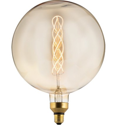 E27 6W XXL Flex Globe G300 Filament Lampe - 250lm, dimmbar, Goldglas, 2000K