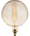 E27 6W XXL Flex Globe G300 Filament Lampe - 250lm, dimmbar, Goldglas, 2000K