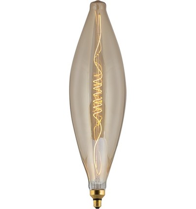 E27 6W XXL Flex CT180 Filament Lampe - 250lm, dimmbar, Goldglas, 2000K