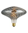 E27 4W XXL Flex Ufo Filamentlampe - 100lm, dimmbar, Rauchglas, 2200K