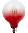 E27 4W dimmbare LED-Lampe - G125, rot, Flex Filament, 140lm