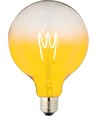E27 4W dimmbare LED-Lampe - G125, Flex-Filament, Gelb, 140lm