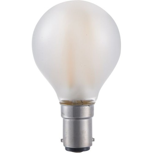 BA15d 1,5W dimmbare LED-Tropfenlampe - G45, Filament, Mattglas, 2500K