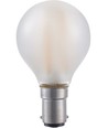 BA15d 1,5W dimmbare LED-Tropfenlampe - G45, Filament, Mattglas, 2500K