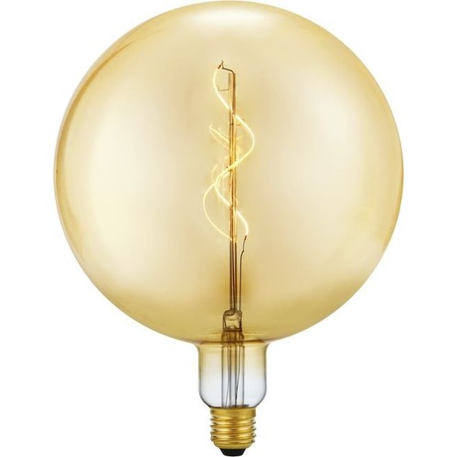 E27 5W Slim Flex Filament G200 Globe - 470lm, 2200K, dimmbar, Goldglas