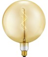 E27 5W Slim Flex Filament G200 Globe - 470lm, 2200K, dimmbar, Goldglas