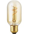 E27 4,2W dimmbare Slim Flex LED-Lampe - 11cm, 2200K, Gold, Filament Röhre