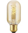 E27 4,2W dimmbare Slim Flex LED-Lampe - 11cm, 2200K, Gold, Filament Röhre