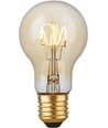 E27 4,2W dimmbare LED-Lampe - A60, Flex Filament, 2200K, Goldglas, 470lm