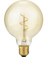 E27 4,2W dimmbar Slim Flex Filament - G95, 470lm, 2200K, Gold, Globe
