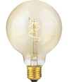 E27 4,2W dimmbar Slim Flex Filament - G95, 470lm, 2200K, Gold, Globe