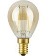 E14 2,9W dimmbare LED-Tropfenlampe - G45, Filament, 2200K, Goldglas, 250lm