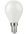 E14 2,9W dimmbare LED-Tropfenlampe - G45, Opalglas, 2700K, Filament