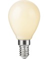 E14 2,9W dimmbare LED-Tropfenlampe - G45, Opalglas, 2700K, Filament