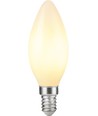 E14 7W dimmbare LED-Kerzenlampe - C35, 806lm, Opalglas, 2700K